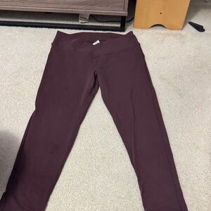 PINK Victoria's Secret Deep Purple Leggings